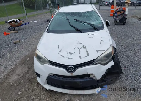 2014 Toyota Corolla Le from USA, damaged, VIN 2T1BURHE9EC027129